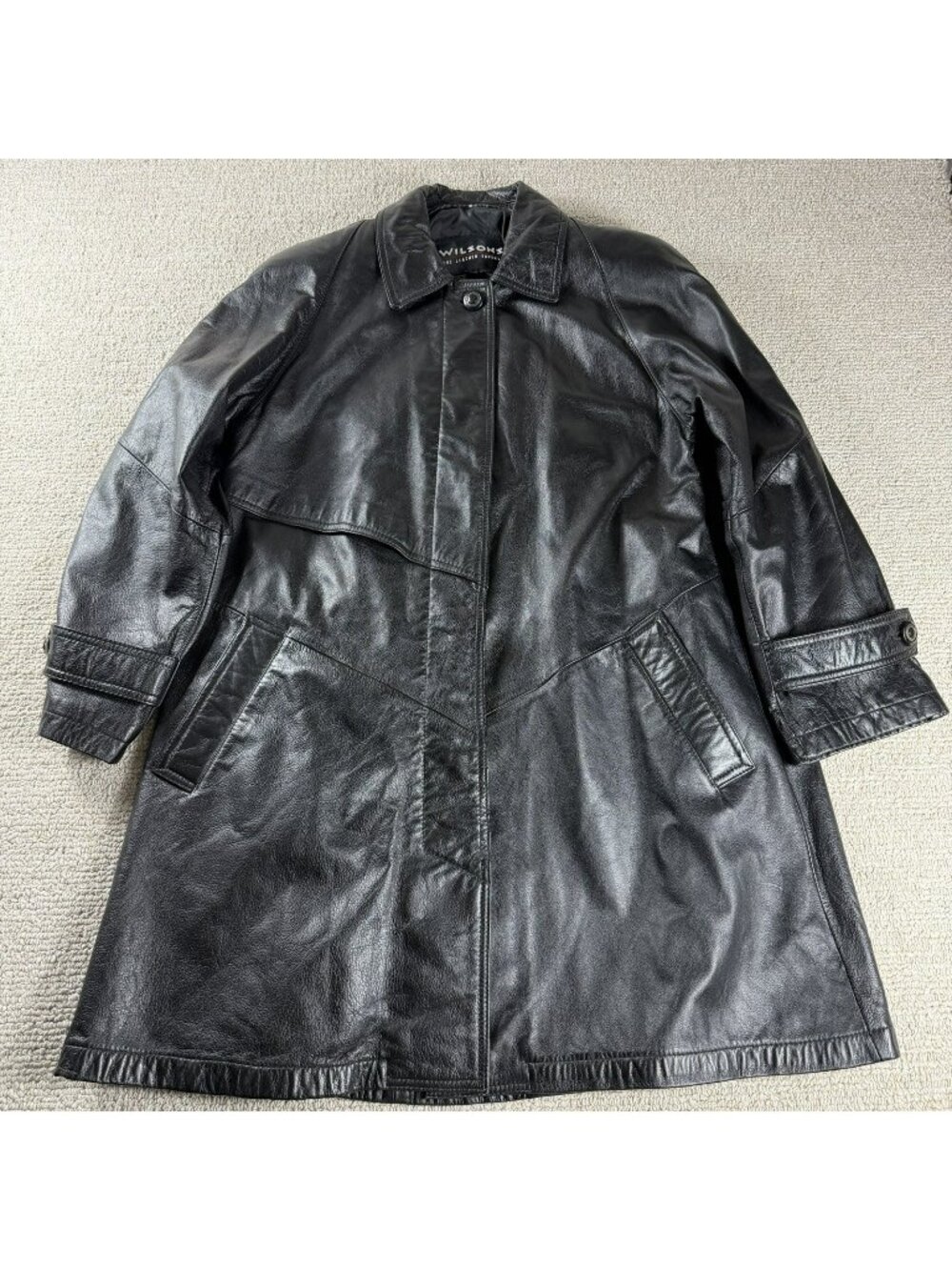 Wilsons Leather Genuine Leather Jacket Black Women’s Size Small